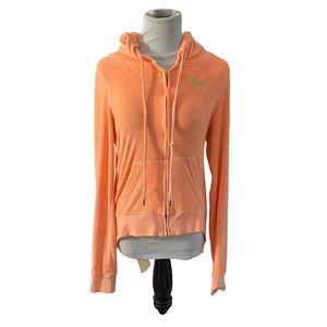 Victoria’s Secret orange track suit jacket size small